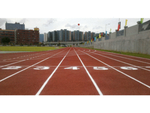 买桂林塑胶跑道就来康力体育用品公司 桂林灵川塑胶跑道